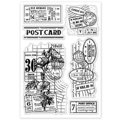 Custom PVC Plastic Clear Stamps DIY-WH0448-0567-1