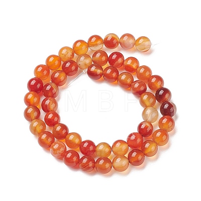 Natural Carnelian Beads Strands G-F718-07-1