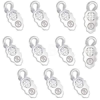 10Pcs Alloy Pinch Bails FIND-BBC0005-20-1