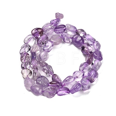 Natural Amethyst Beads Strands G-P568-C04-01-1