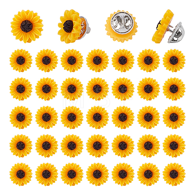 60Pcs Iron Brooches JEWB-UN00007-1
