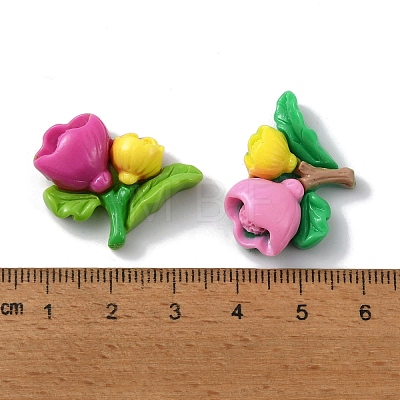 Opaque Resin Decoden Cabochons CRES-P030-C-1