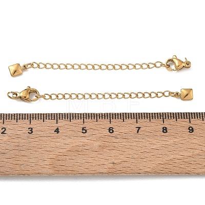 304 Stainless Steel Curb Chain Extender SA-CBA45D5-10G-1