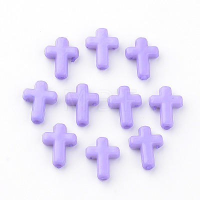 Opaque Acrylic Beads SACR-436-C36-1