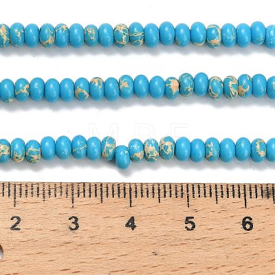 Synthetic Imperial Jasper Beads Strands G-L635-A09-4x2mm-03-1