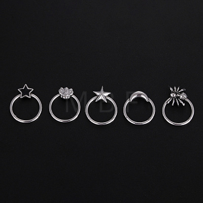 Halloween Titanium Steel Nose Rings WGADCDD-01-1