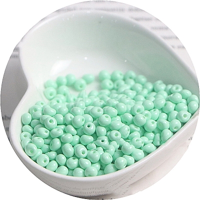 Macaron Baking Paint Glass Seed Beads PW-WGB8861-25-1