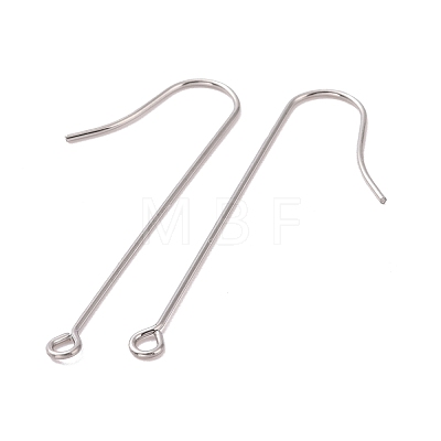 316 Surgical Stainless Steel Earring Hooks STAS-E027-02A-P-1