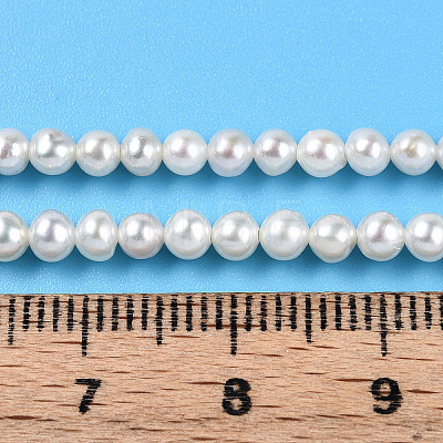 Natural Nucleated Pearl Beads Strands PEAR-N016-03B-1