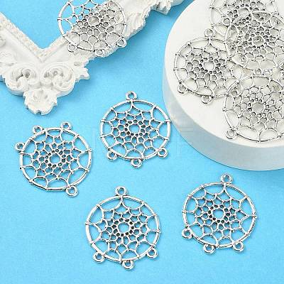 Tibetan Style Alloy Chandelier Components Links TIBEP-YW0001-66-1