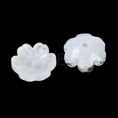 Transparent Spray Paint Glass Beads X1-GLAA-H035-04A-1