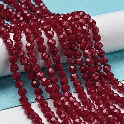 Opaque Glass Beads Stands EGLA-A035-P6mm-D16-1