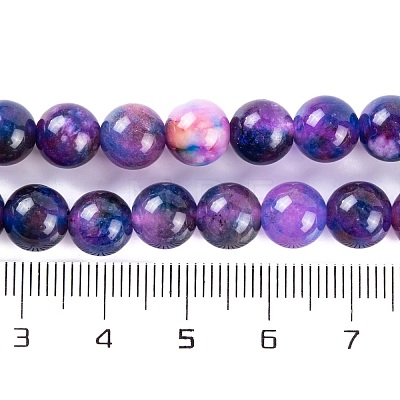 Natural Malaysia Jade Beads Strands G-A146-8mm-C10-1