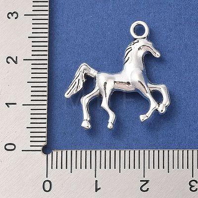 Tibetan Style Alloy Horse Pendants TIBEP-Q043-252-RS-1