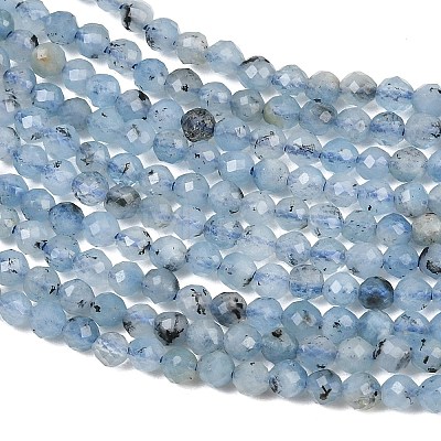 Natural Devil Blue Aquamarine Beads Strands GG-CBAF158-D01-06-1