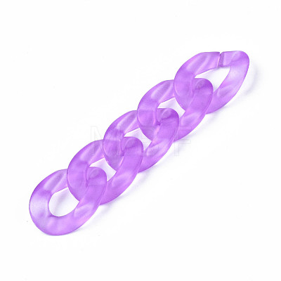 Transparent Acrylic Linking Rings OACR-S036-001B-K07-1