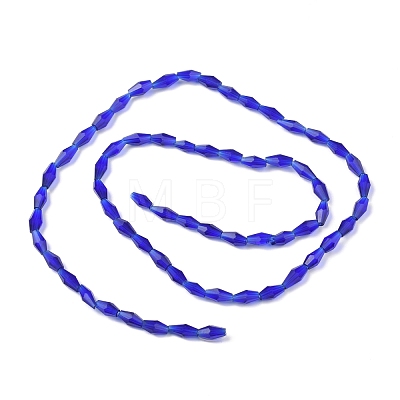 Opaque Glass Beads Strands GLAA-P001-03A-07-1