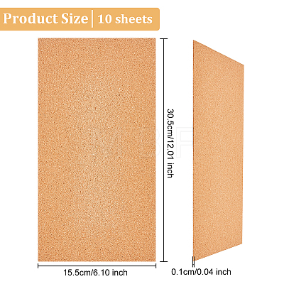 Cork Insulation Sheets DIY-WH0304-542-1