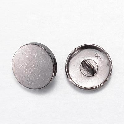 Alloy Shank Buttons BUTT-D054-20mm-05B-1