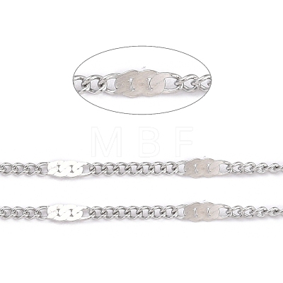 304 Stainless Steel Figaro Chain CHS-D033-04P-1