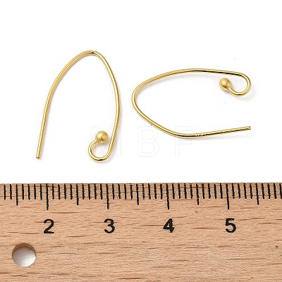 925 Sterling Silver Earring Hooks STER-M117-01G-1