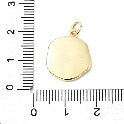 Brass Pendants KK-D105-08G-G-1