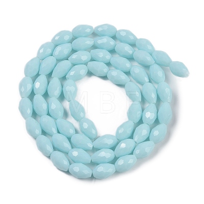 Opaque Solid Color Beads Strands EGLA-N013-P4mm-D11-1