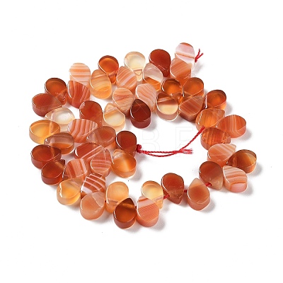 Natural Agate Beads Strands G-G021-04A-05-1