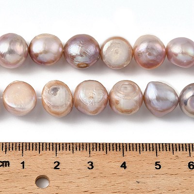 Natural Cultured Freshwater Pearl Beads Strands PEAR-P064-19L-04D-1