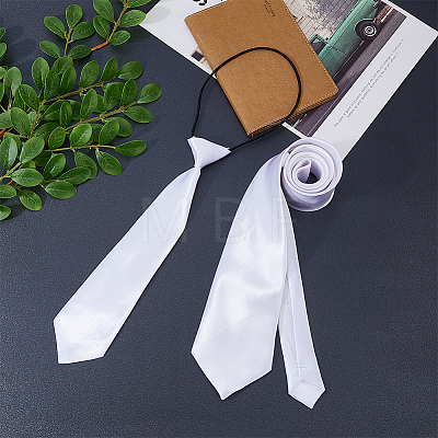 4Pcs 2 Style Polyester Necktie AJEW-FH0003-24-1