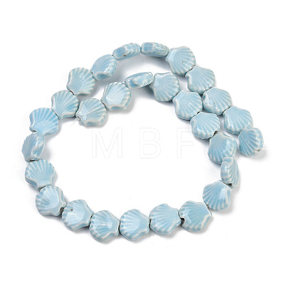 Handmade Porcelain Beads Strands PORC-Q002-01A-05-1