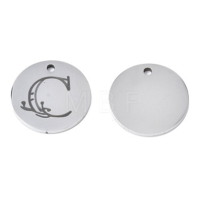 Non-Tarnish 304 Stainless Steel Charms STAS-T059-26P-C-1