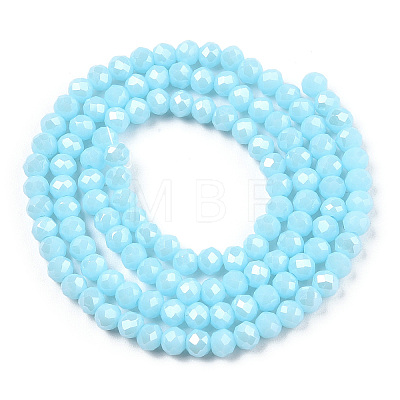Electroplate Glass Beads Strands LS-EGLA-A034-P3mm-A04-1
