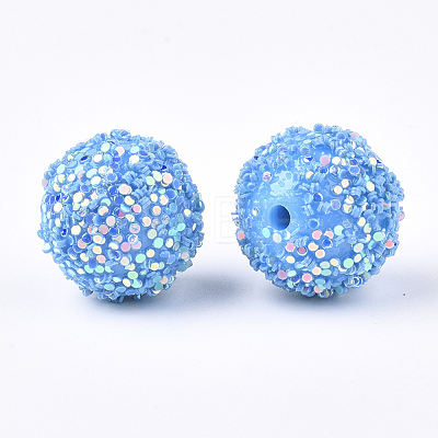 Acrylic Beads SACR-T345-01E-14-1