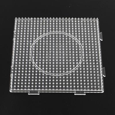 Square ABC Plastic Pegboards used for 5x5mm DIY Fuse Beads DIY-Q009-02-1