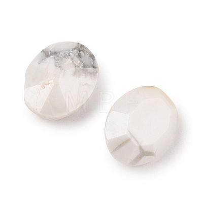 Natural Howlite Cabochons G-C146-02I-1