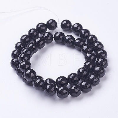 Natural Hokutolite Beads Strands G-D871-8mm-M-1