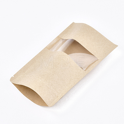 Resealable Kraft Paper Bags OPP-S004-01B-1