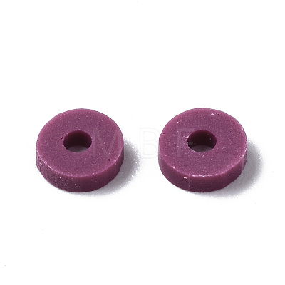 Eco-Friendly Handmade Polymer Clay Beads CLAY-R067-4.0mm-B05-1