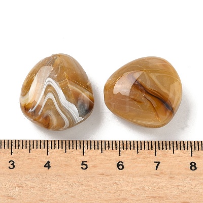 Acrylic Imitation Gemstone Beads MACR-K359-74A-1