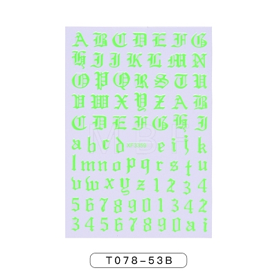 Nail Art Stickers MRMJ-T078-53B-1
