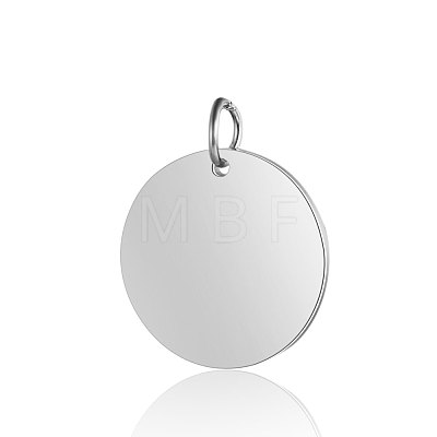 Anti-Tarnish 304 Stainless Steel Pendants STAS-I311-06P-1