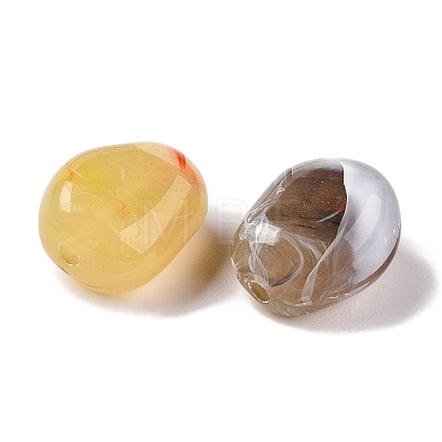 Opaque Acrylic Beads OACR-N137-39B-1