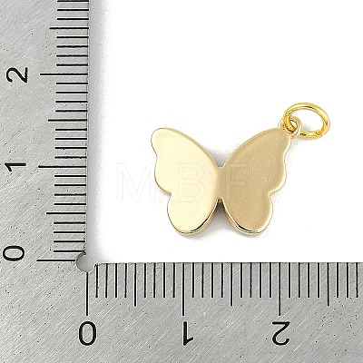 Brass Enamel Pendants KK-B114-16G-04-1