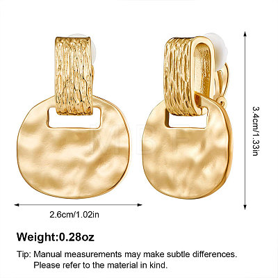 Alloy Clip-on Earrings FS-WGC4BAE-01-1
