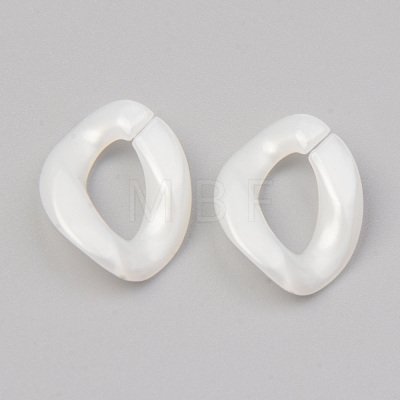 Opaque Acrylic Linking Rings OACR-S038-003B-07-1