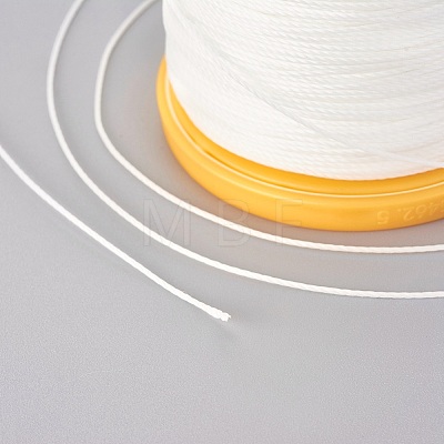 Round Waxed Polyester Cord YC-E004-0.65mm-N634-1