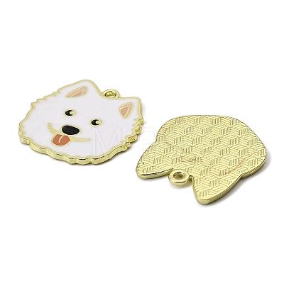 Alloy Enamel Pendants FIND-I064-04G-03-1