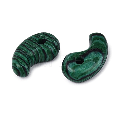 Synthetic Malachite Pendants G-S294-07B-17-1