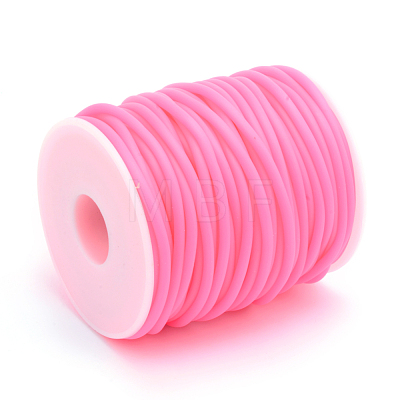 Hollow Pipe PVC Tubular Synthetic Rubber Cord RCOR-R007-4mm-06-1